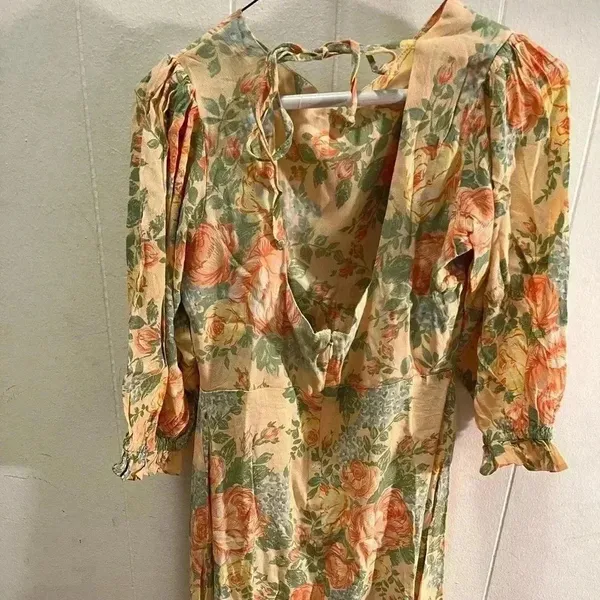 NWT Faithfull the Brand Clement Midi Dress Nadya Floral 4 - Image 8
