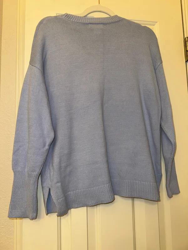 Sincerely Jules Powder blue Caio sweater - Image 7