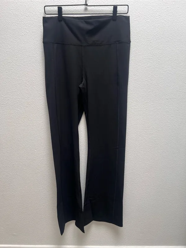 Fabletics Oasis PureLuxe High-Waisted Crossover Flare Leggings Size XL - Image 2