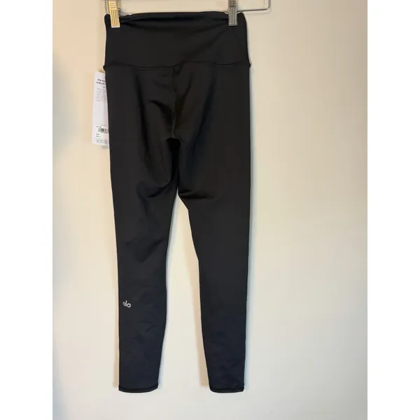 Alo 7/8 High waist Airlift Leggings Black Sz S NWT $134 - Image 2