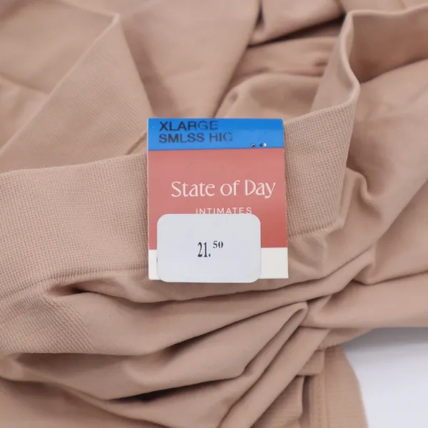 State of Day Intimates Tan Seamless High Waisted Shorts XL SMLSS HIG 100201121 - Image 3