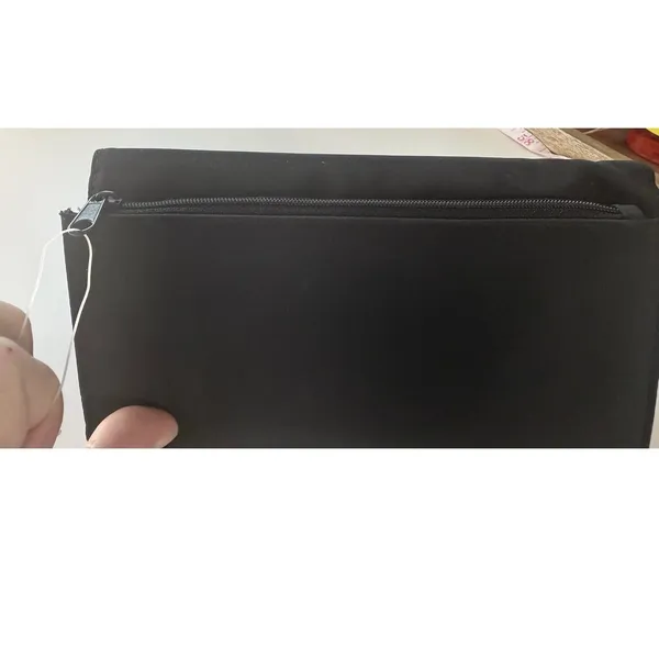 Disney Mickey Mouse Since 1928 Black Wallet Red Interior Snap‎ Closure FLAW - Image 4