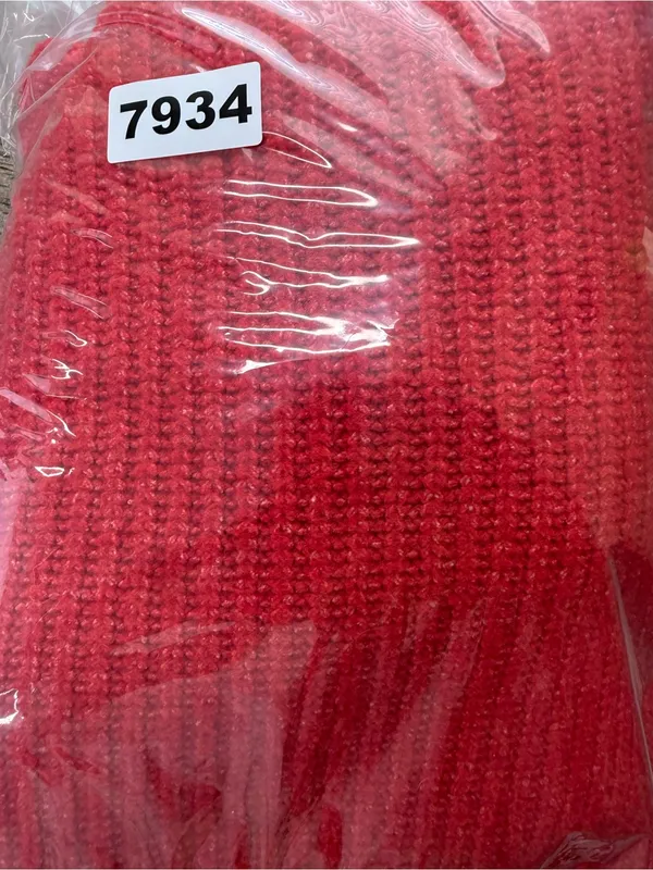 ANTHROPOLOGIE Pilcro Chunky Cowlneck Sweater Red medium - Image 7