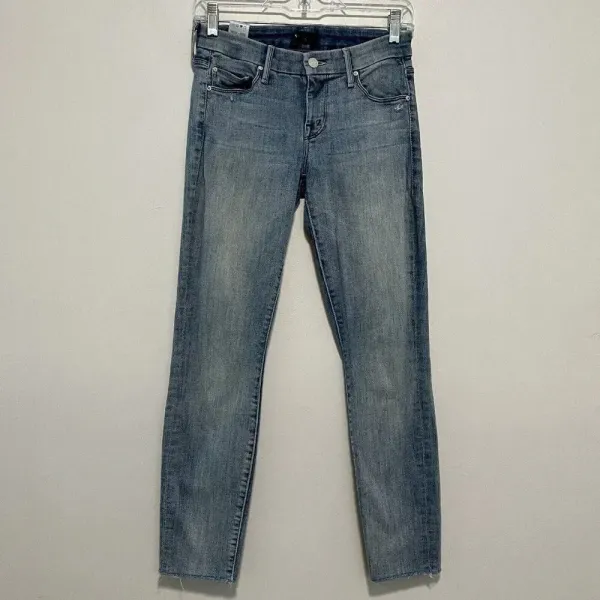 Mother Denim Looker Ankle Fray Jeans‎ in Clear as Day Size 25 - Image 5
