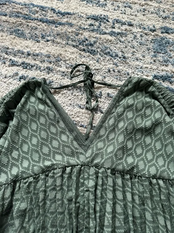 ASOS Green Mini Dress - Image 6