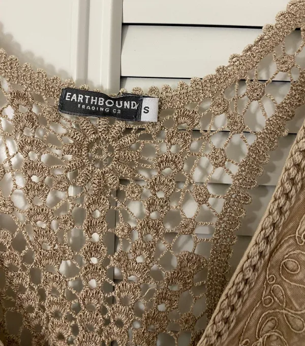 Boho Tank Top Tan - Image 3