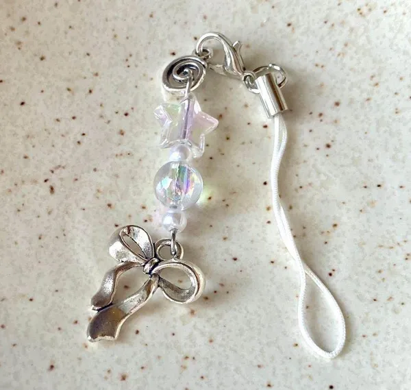 Handmade y2k grunge cute fairy phone charm/bag accessory/car display/strap🌟🌀🎀 - Image 3