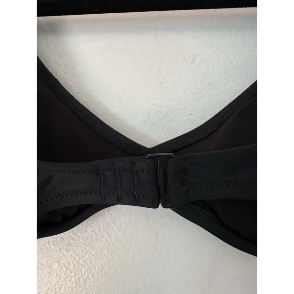 NWT Aerie Real Good Scoop Neck Black Bikini Top Women’s Size XXS - Image 4
