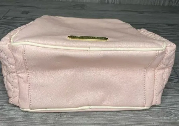 Betsey Johnson purse / lunch bag rabbit bunny rhinestone bag - Image 5