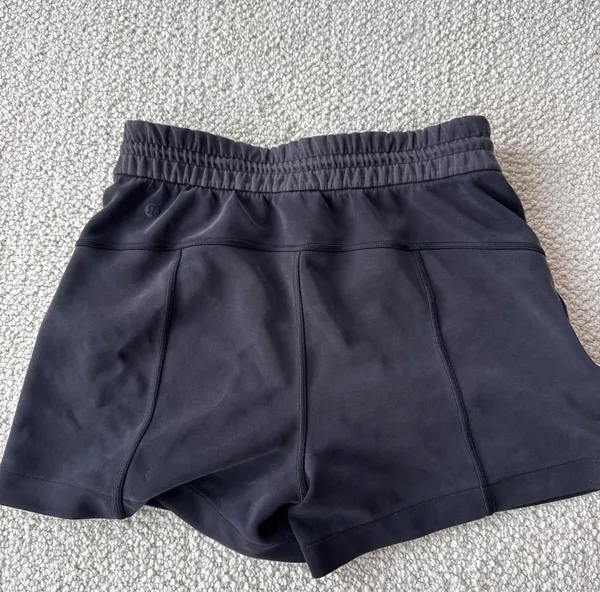 Black Lululemon Softstreme Shorts - Image 2