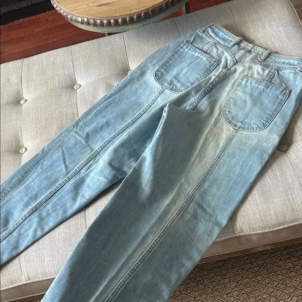 Liz Wear Vintage Barrel-Legged Jeans‎ Size 4 - Image 7