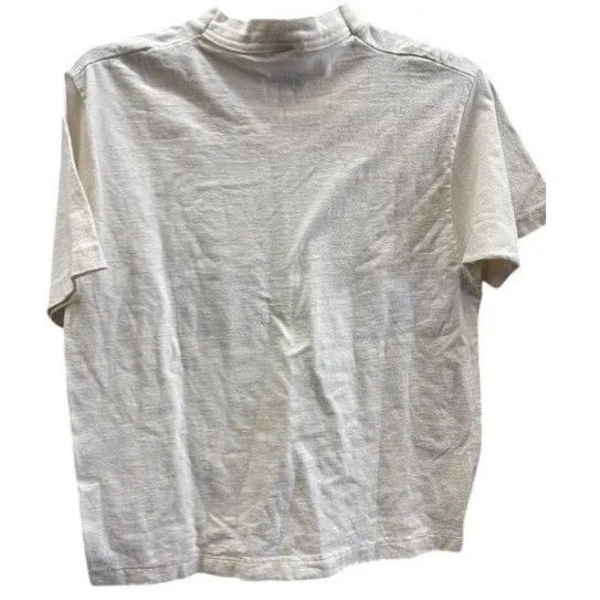 Vintage Fruit‎ of the Loom Pat Richter Bunny Investigation T-Shirt Cream Medium - Image 2