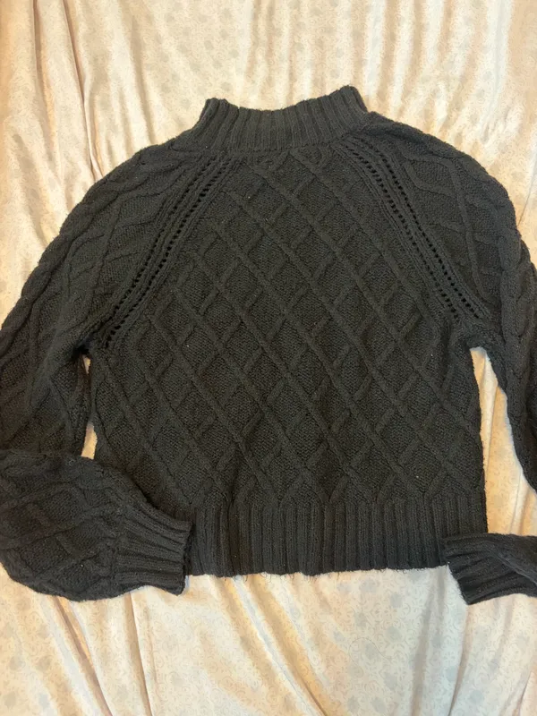 American Eagle black sweater  - Image 6