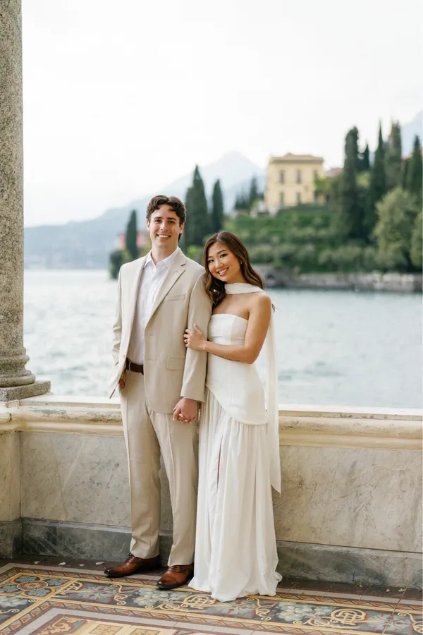 Babyboo White Maxi Dress with Scarf - Image 6