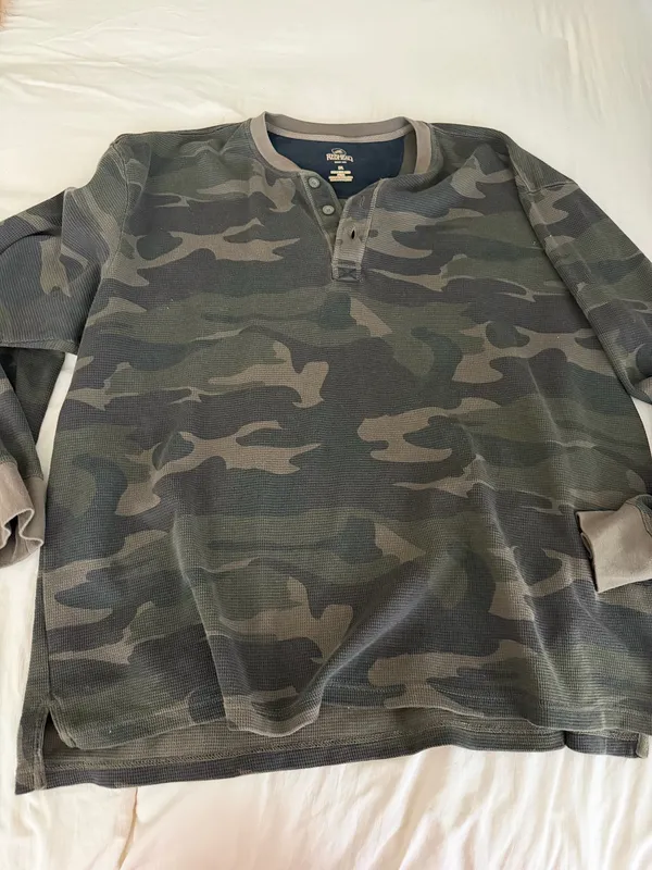 RedHead Camo waffle knit long sleeve - Image 2