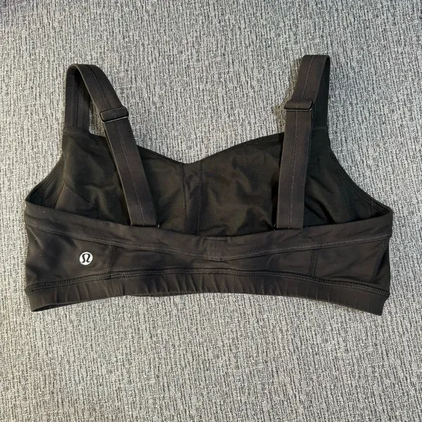 Lululemon Run:Engage Black Bra - Image 8