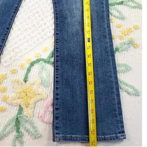 Joe's Jeans‎ The Callie Bootcut Optimist Medium Wash Cropped Jeans Size 24 - Image 3