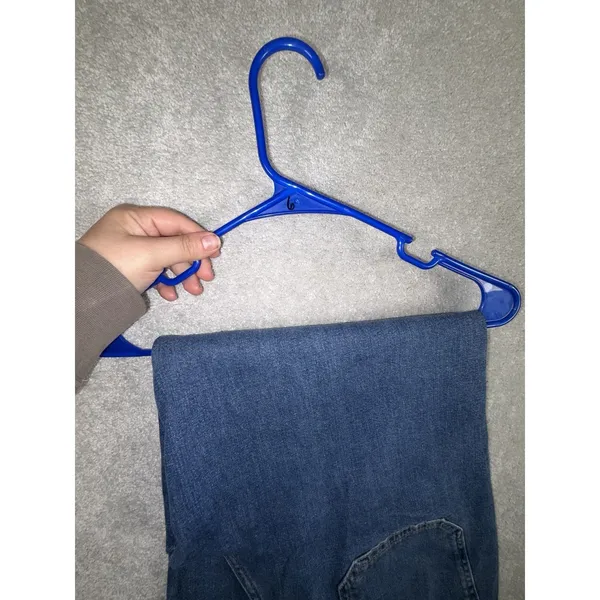 pilcro the skipper jeans 32 tall raw hem‎ Wide Leg Crop Jeans Denim (33x31) - Image 12