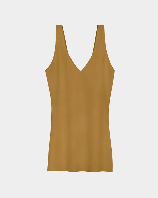 EBY Butternut Seamless Tank Top Yellow Size M - Image 3