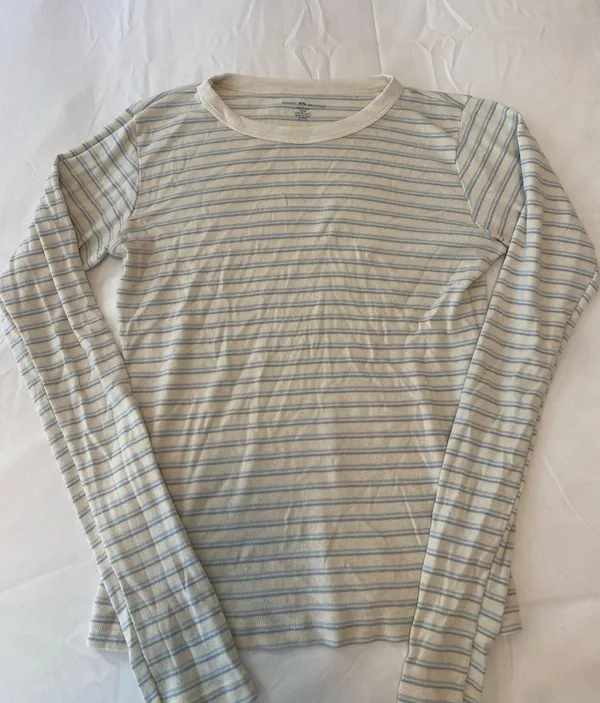 Brandy Melville Striped Long Sleeve Shirt - Image 2