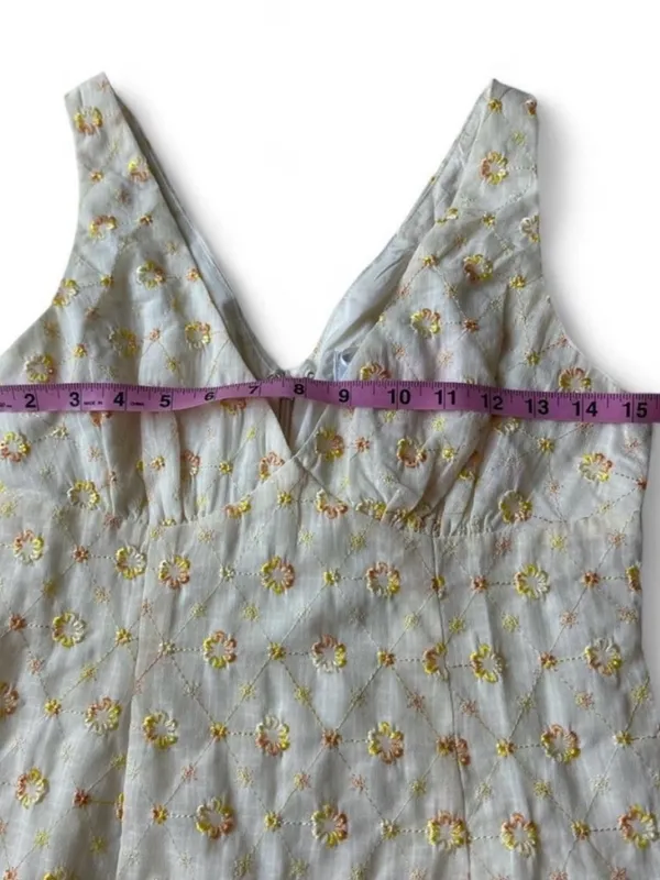 Hello Molly Golden Serenity Mini Dress Yellow - Image 6