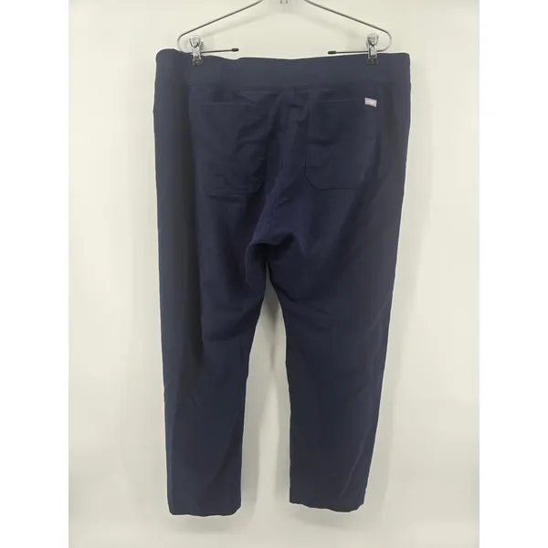 FIGS Scrub Pants Womens XL Petite T21003P Navy Blue Straight Leg EUC - Image 2
