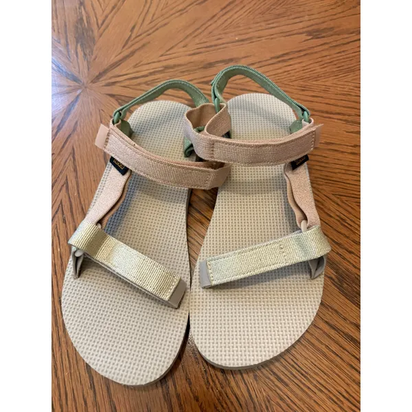 Teva Original Universal Metallic Sandals‎ Desert Multi Sage Rose Gold 5 - Image 3