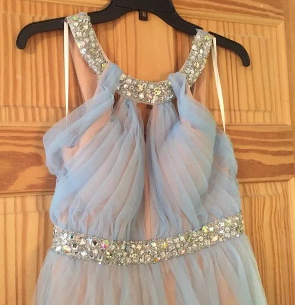 NWT Baby Blue Prom Dress - Image 2