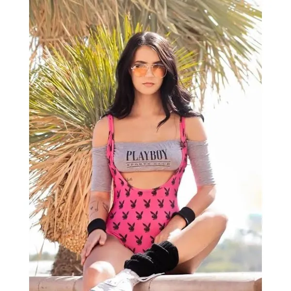 Playboy Retro Physical Costume Size XL - Image 2