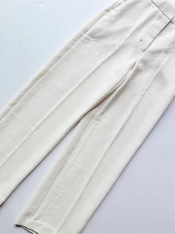 Aritzia Wilfred Limitless Pant Crepette Ivory - Image 2