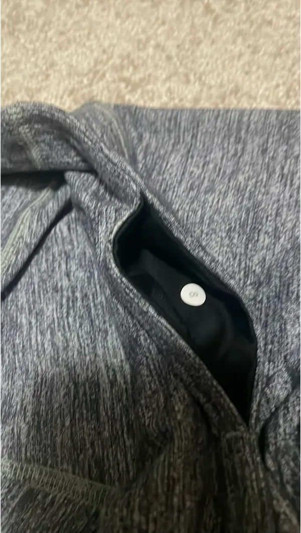 Grey lululemon high waisted leggings - Image 2