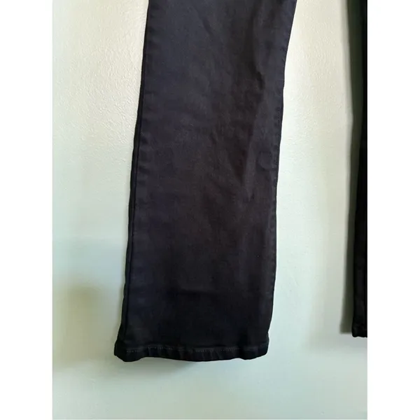 Hidden Jeans Women 28 (US Size 6) Black Boot Cut High Rise Hipster Stretch - Image 5