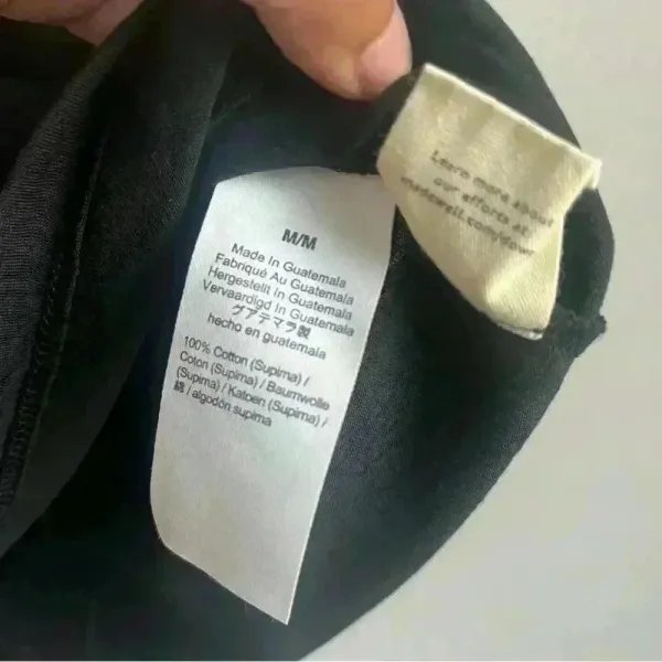 Madewell Black Classic V-Line Shirt Size‎ M - Image 9
