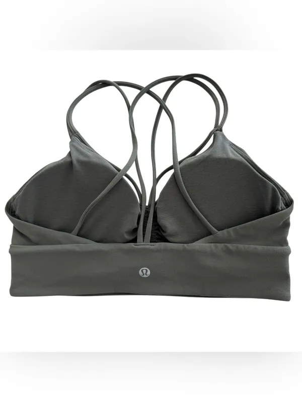 Lululemon Full Expression Bra Grey Sage Size 8 - Image 5