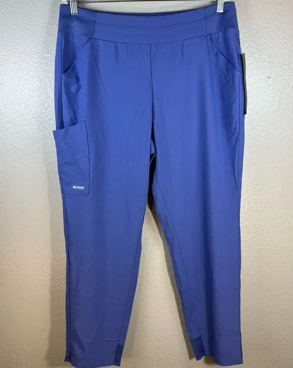 Grey's Anatomy Royal Blue Scrub Pants SZ:LP - Image 2