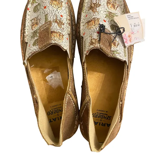 NWT Ariat x Sendero Cruiser Shoes 7 Copper Metallic Nueces Western Cowgirl Rodeo - Image 8