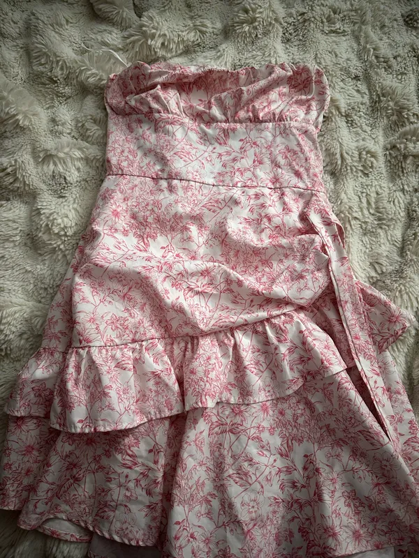pink floral dress - Image 4