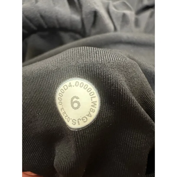 Lululemon Tiered Pleats High Rise Tennis Skirt Skort Women's Black 6 - Image 4