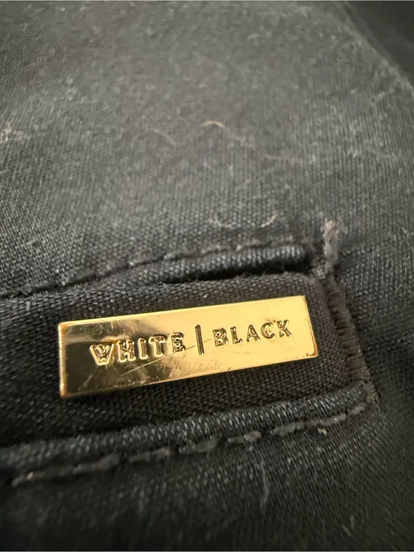 White House Black Market Navy Blue Bootcut Pants - Image 5