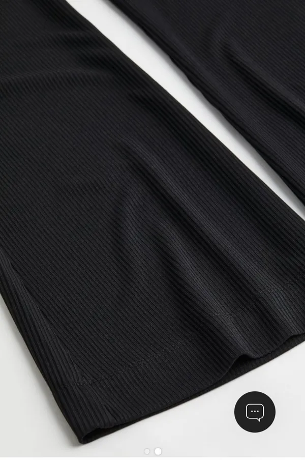 H&M Flare Ribbed Leggings - Image 4