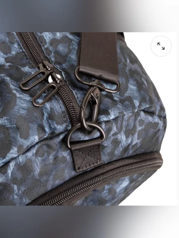 NWT Barbella Barrel Duffle Bag Blue - Image 8