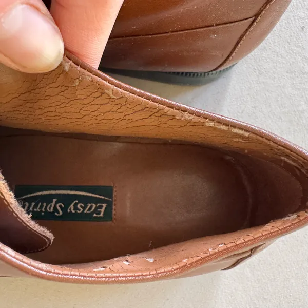 Vintage Easy Spirit “Harvard” Leather Ankle Boots - Image 5