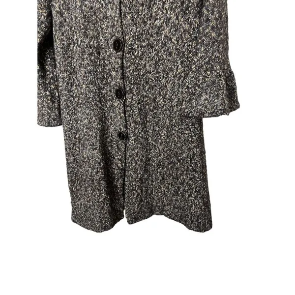 Calvin Klein Jeans‎ Brown Long Line Cardigan Sweater Dress Size M - Image 3