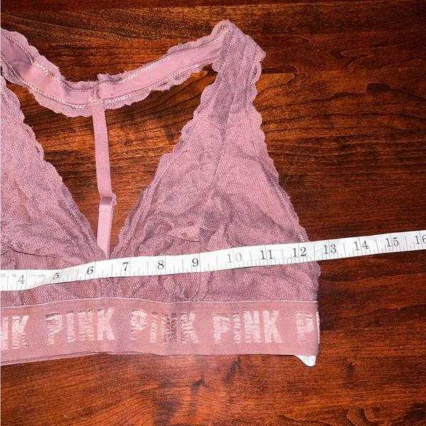 PINK Victoria’s Secret Lace Triangle Bralette - Image 4