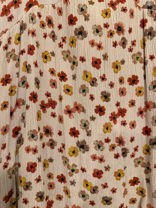 Peach Love Floral Boho Dress - Image 3