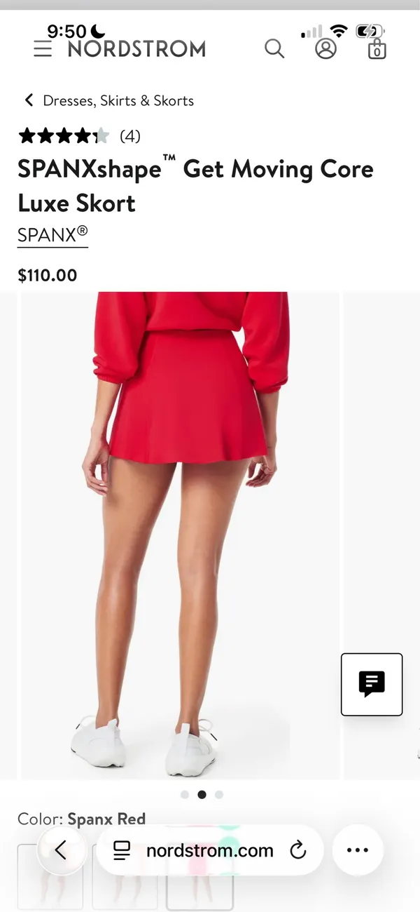 Spanx Core Luxe Skort - Image 2