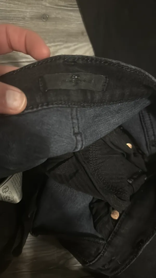 7 For All Mankind Jeans Dojo Black - Image 7