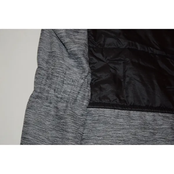The North Face Womens Hybrid Hooded Vest‎ Black Gray Quilted Insulated Medium - Image 4