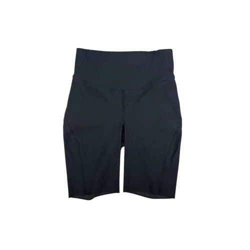 Lululemon‎ Base Pace 8" High-Rise Ribbed Black Shorts Nulux Size 4 - Image 2