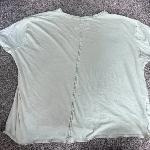 Free people T-shirt yellow - Image 2